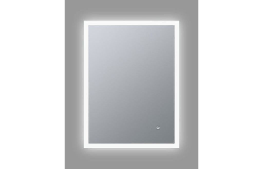 HOTT106283 - Cupelli 600x800mm Rectangle Edge-Lit LED Mirror image