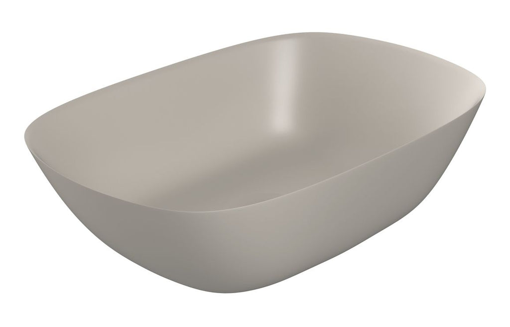 HOTT109918 - Ayla 460x320mm Resin Washbowl - Latte image