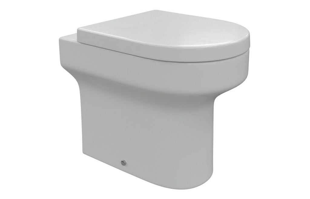 HOTT117073 - Hillier Rimless Back To Wall WC & Soft Close Seat image
