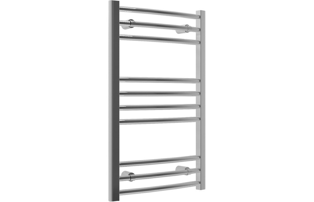 HOTT102977 - Farro Curved 30mm Ladder Radiator (600x800x30mm) - Chrome image