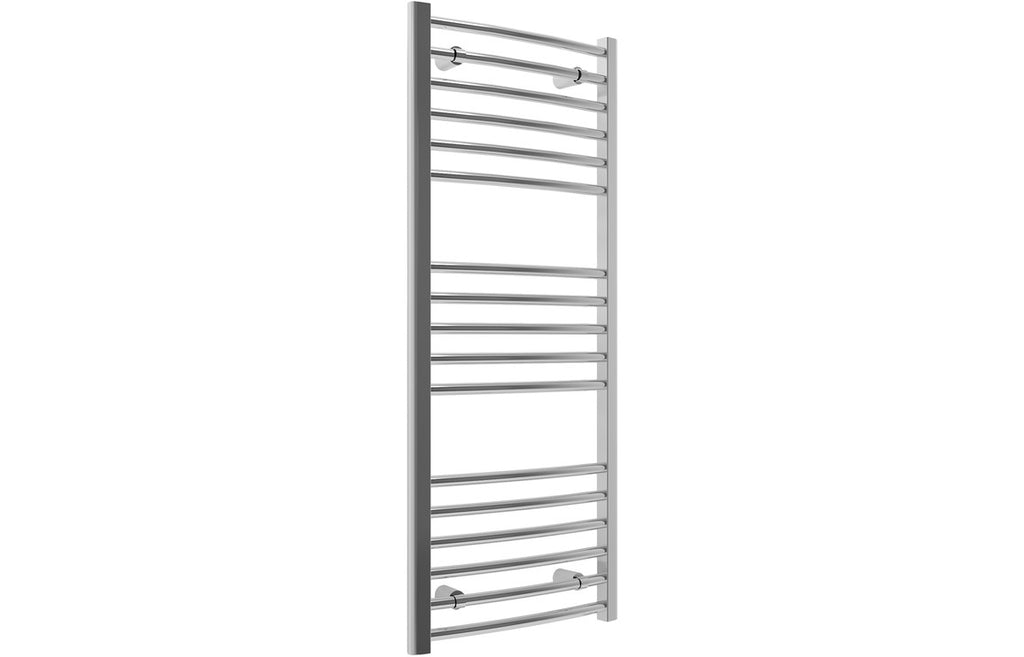 HOTT102975 - Farro Curved 30mm Ladder Radiator (500x1200x30mm) - Chrome image