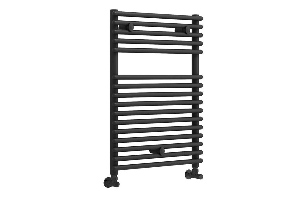 HOTT108542 - Florence Round Ladder Radiator (500x730mm) - Black image