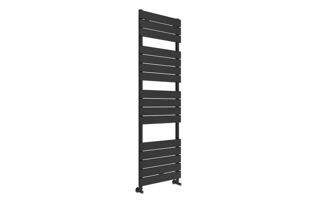 HOTT108552 - Flava Square Ladder Radiator (500x1500mm) - Black image
