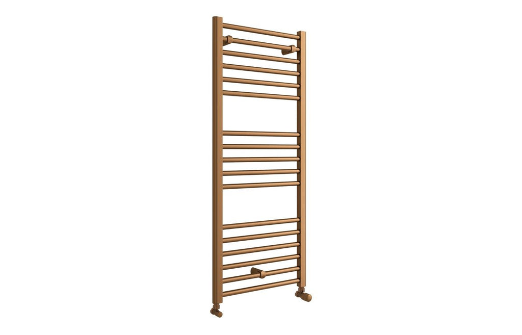 HOTT108868 - Farro Straight 30mm Ladder Radiator (500x1200x30mm) - Brushed Bronze image