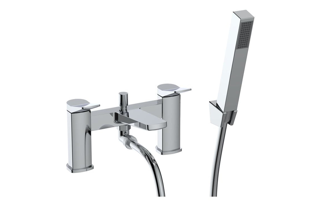 HOTT111512 - Nice Bath/Shower Mixer & Bracket - Chrome image
