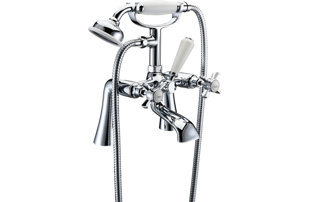 HOTT105732 - Oxford Flat Bath/Shower Mixer - Chrome image
