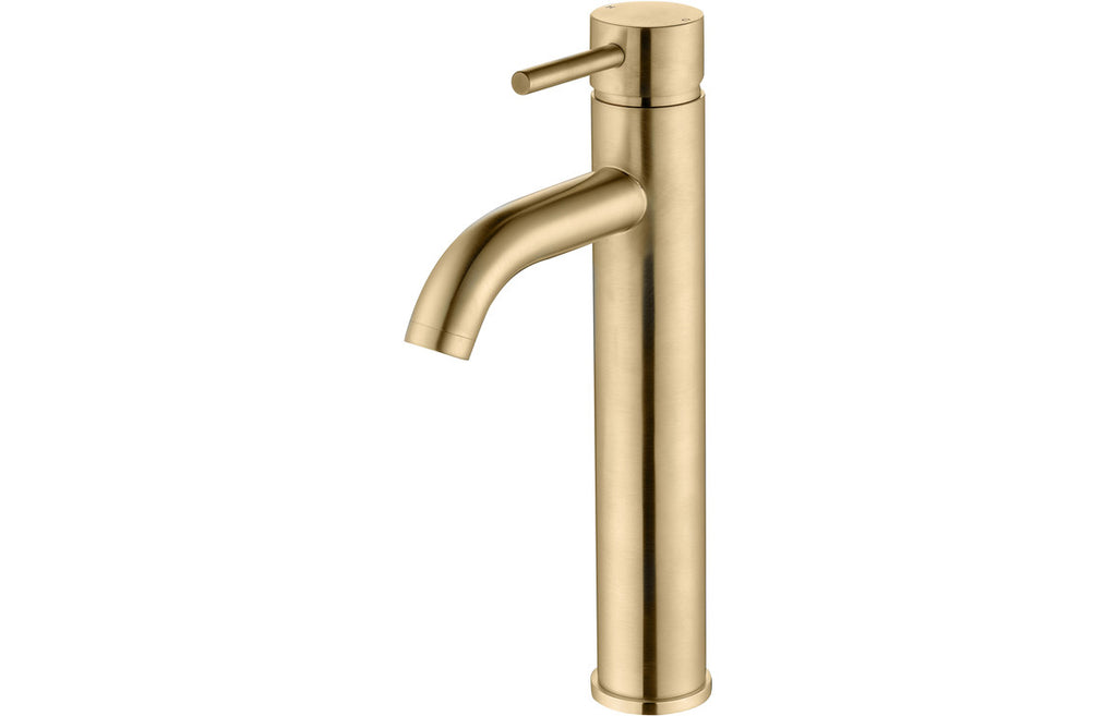 HOTT105806 - Clasique Tall Basin Mixer - Brushed Brass image