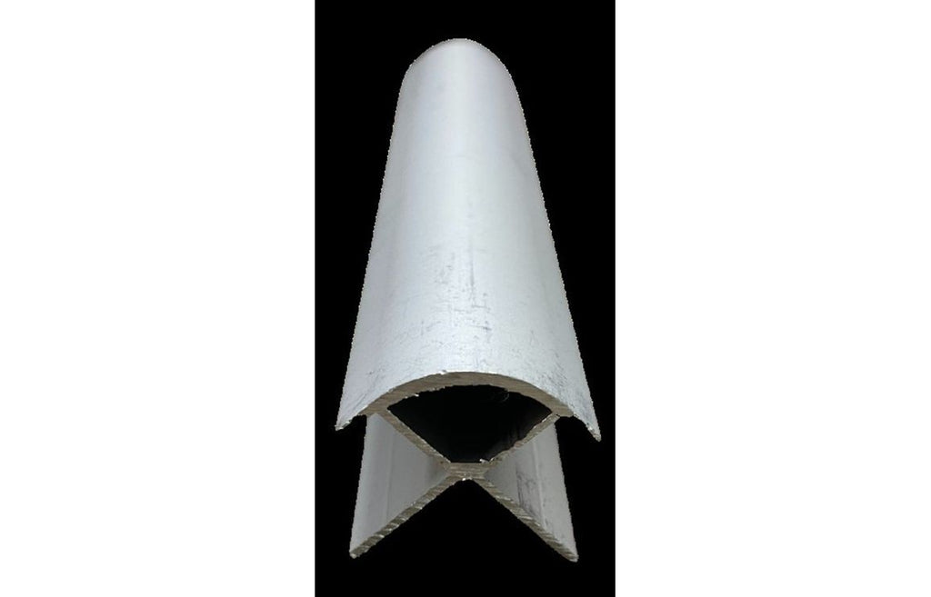 DIWW0412 - Fibo Aluminium Rounded External Profile 2.4m image