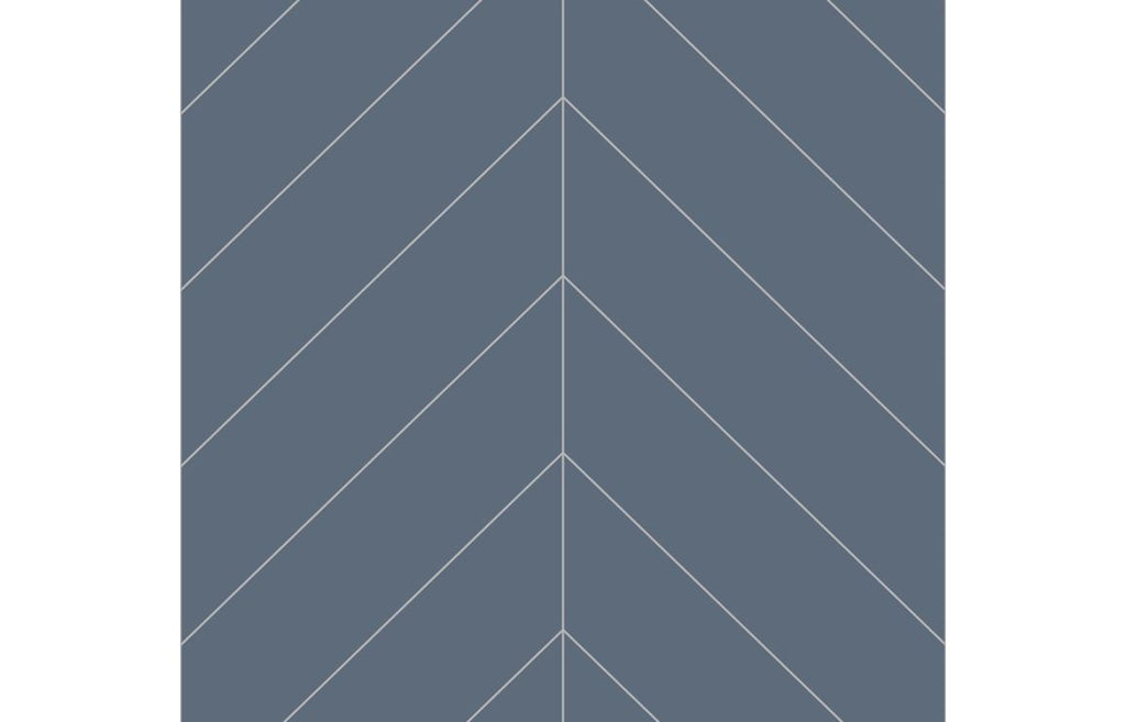 DIWW0468 - Fibo Urban - Dusty Blue (Chevron) - Single image
