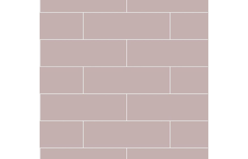 DIWW0186 - Fibo Urban - Dusky Pink (Metro Brick) - Single image