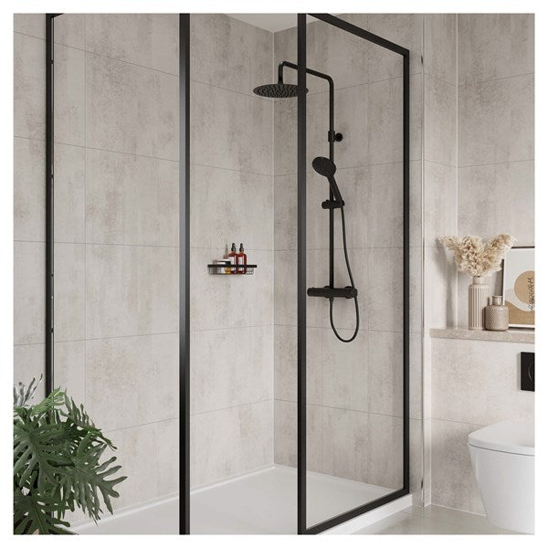 MT637ST1001 - Tile Panel - White Gypsum (0637) - Hydro-Lock T&G - Tile - 2400x598x11mm - FSC Mix 70% image