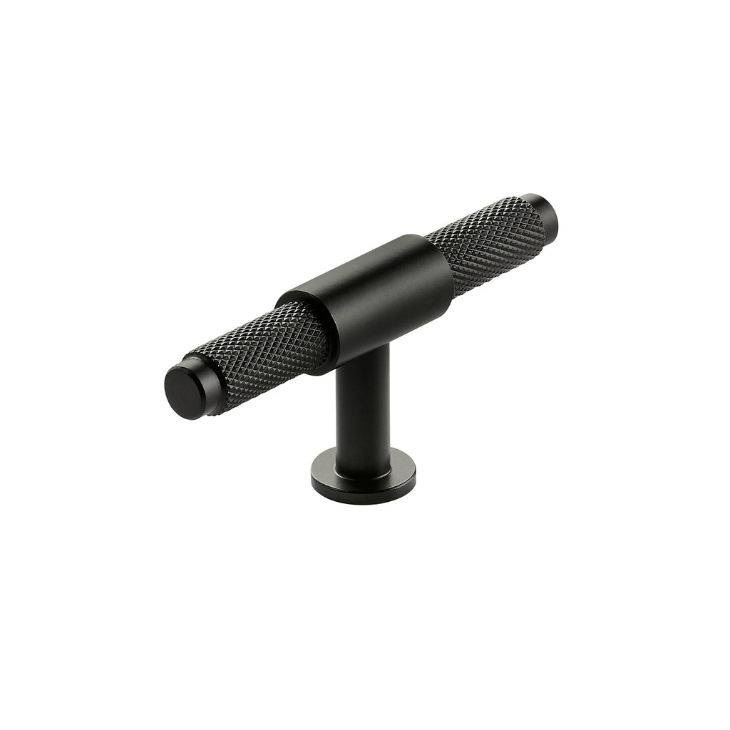 FR-1493 - Forge Collection Knurled T Bar 95mm Handle Black image