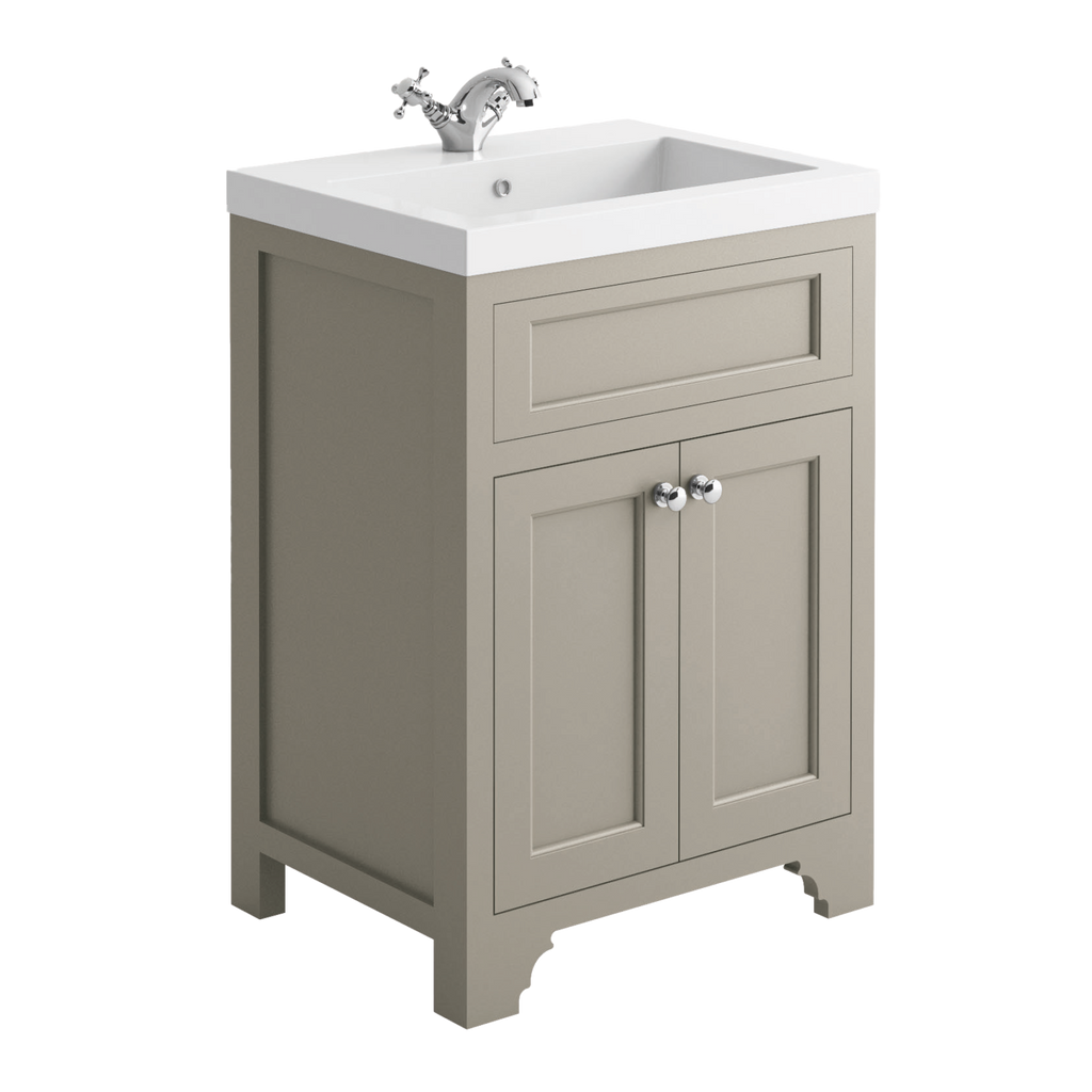 FR-1549 - Forge Collection Riley 600 Vanity Unit - Dovetail Grey (Unit Only) image