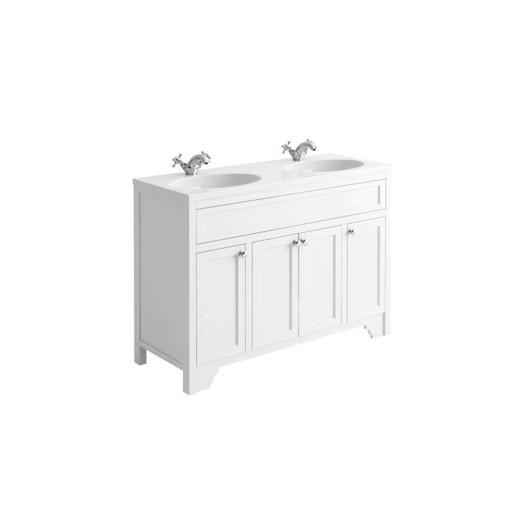 FR-1561 - Forge Collection Dover 1200mm Vanity Unit Arctic White (Unit Only) image
