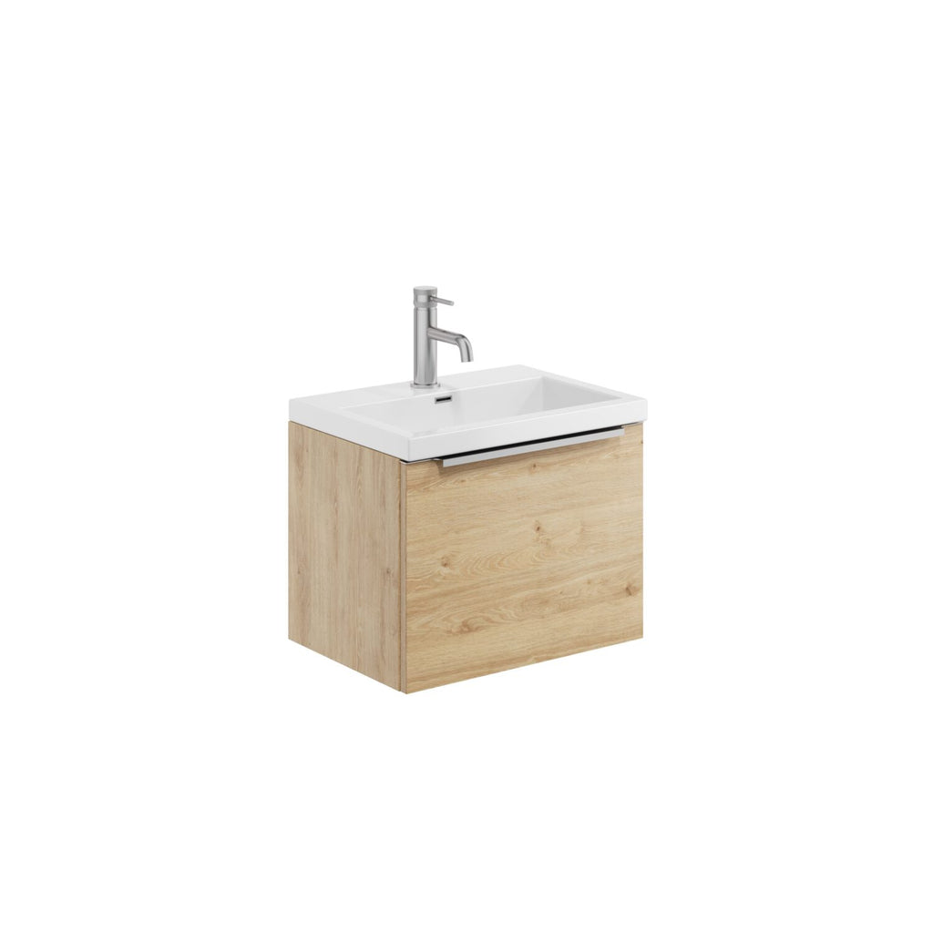FR-1833 - Forge Collection Pure Plus Wall Hung 500 Basin Cab - Davos Oak (Unit Only) image