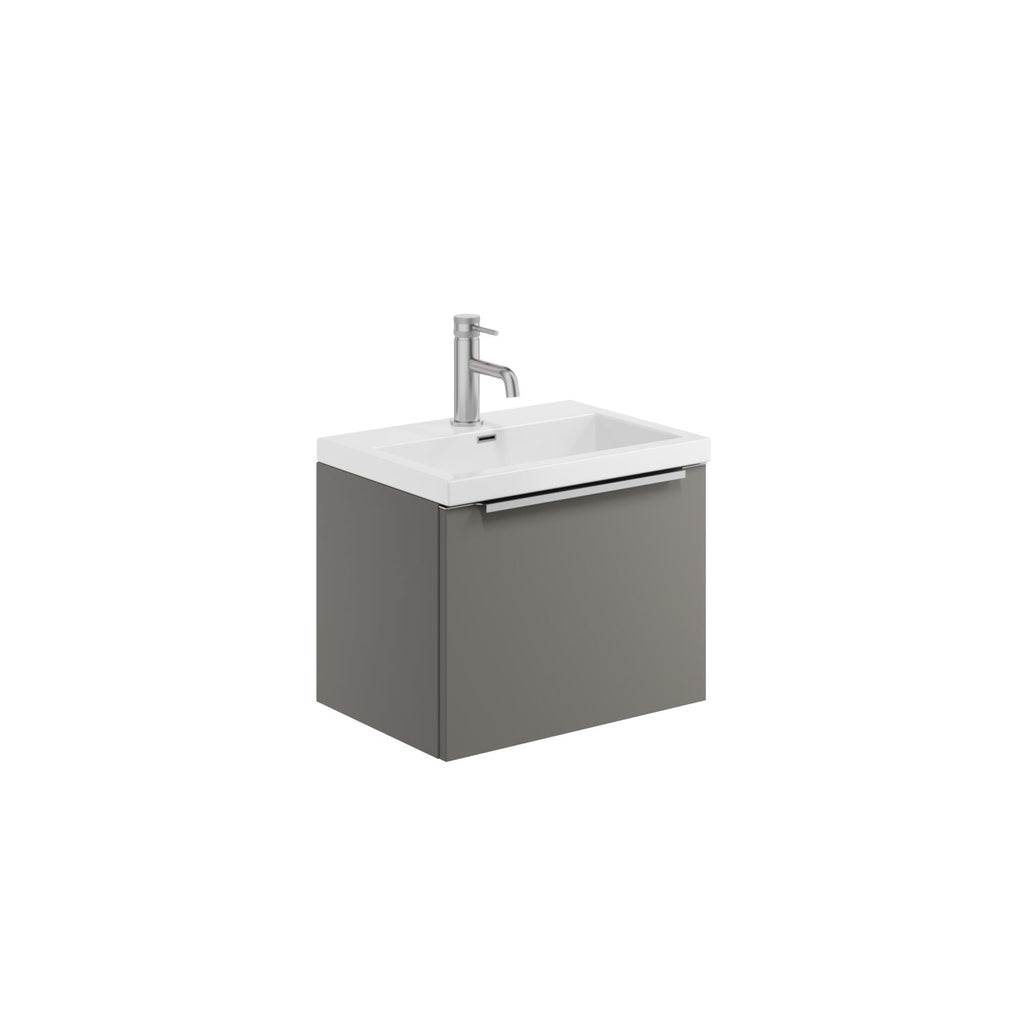 FR-1835 - Forge Collection Pure Plus Wall Hung 500 Basin Cab - Dust Grey (Unit Only) image