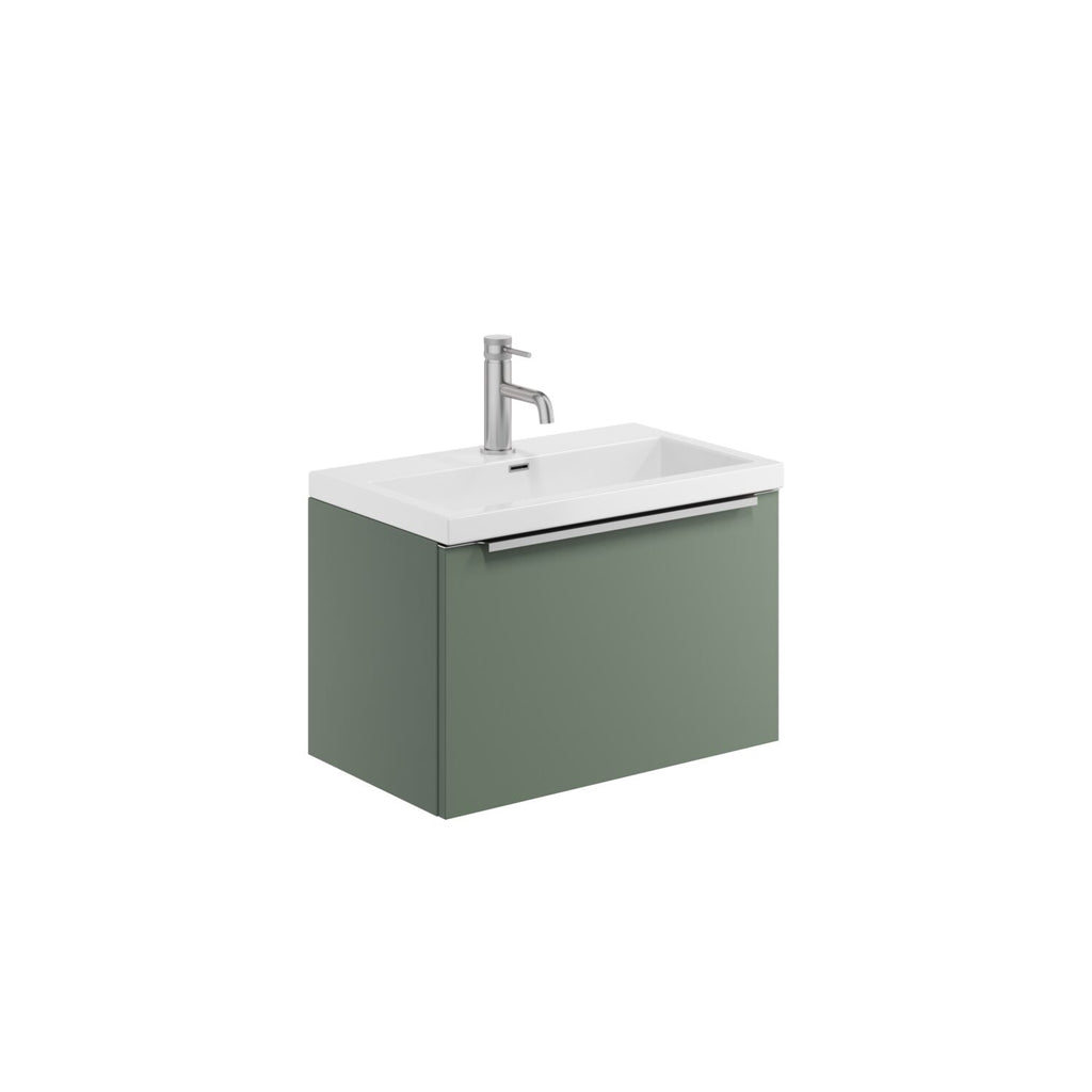 FR-1839 - Forge Collection Pure Plus Wall Hung 600 Basin Cab - Green (Unit Only) image