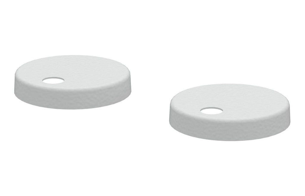 HOTT116301 - Tradition Toilet Seat Cover Caps - White image