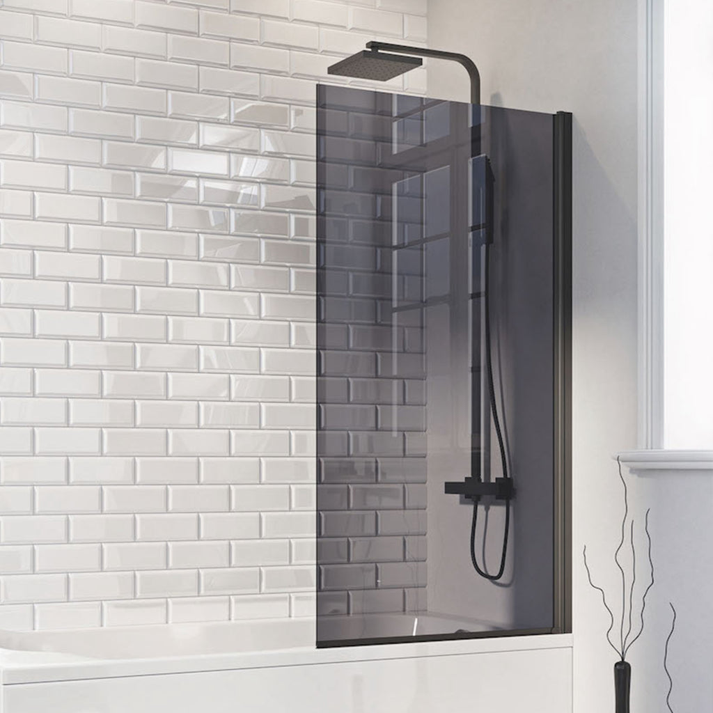 FR-1672 - Forge Collection 6mm Square Edge Bathscreen 1400x800 mm image