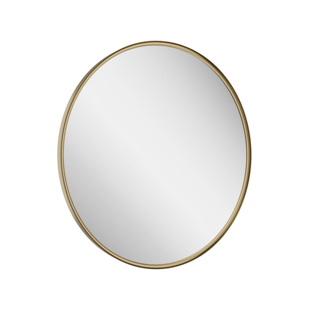 FR-1676 - Forge Collection Daisie 600 LED Round Mirror Brushed Brass image