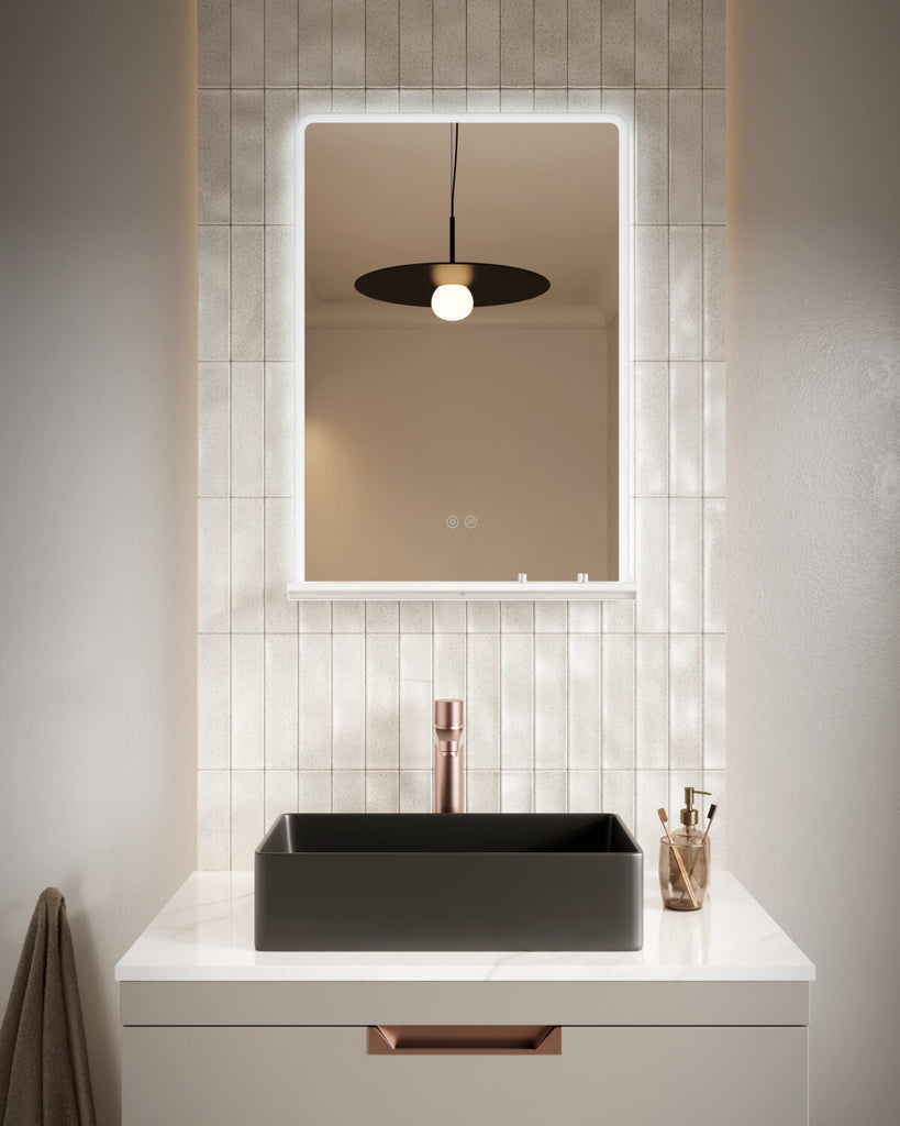 FR-1769 - Forge Collection Jaques 600x700 LED Mirror image