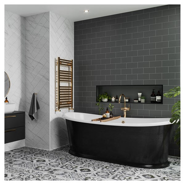 MT780MT6669 - Tile Panel - Monument Grey (0780) - Hydro-Lock T&G - Metro - 2400x598x11mm - FSC Mix 70% image