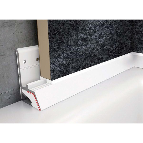 MPSEAL - Multipanel Bath & Shower Tray Seal Kit - White - 2 x 1850mm Long + Accessories image