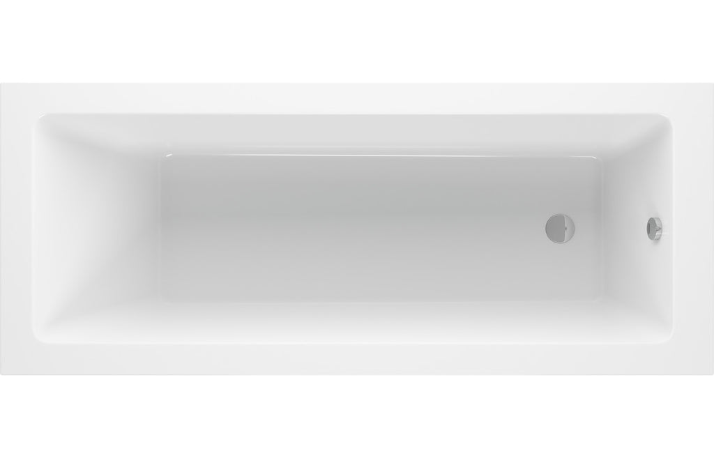 HOTT105626 - Leighton Square Single End SUPERCAST 1700x750x550mm 0TH Bath w/Legs image