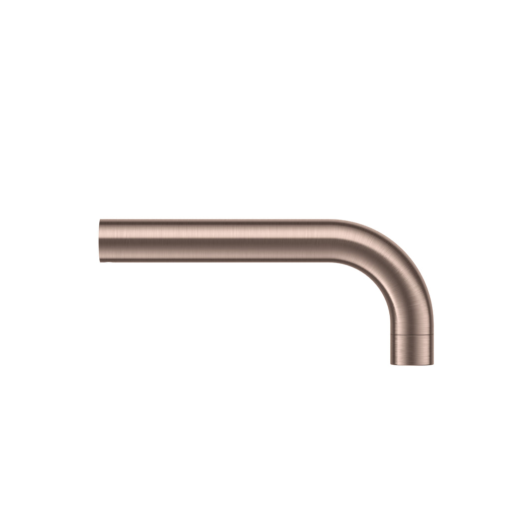 FR-049 - Forge Collection Round Optional Cloakroom Brass Spout 140mm - Brushed Bronze image