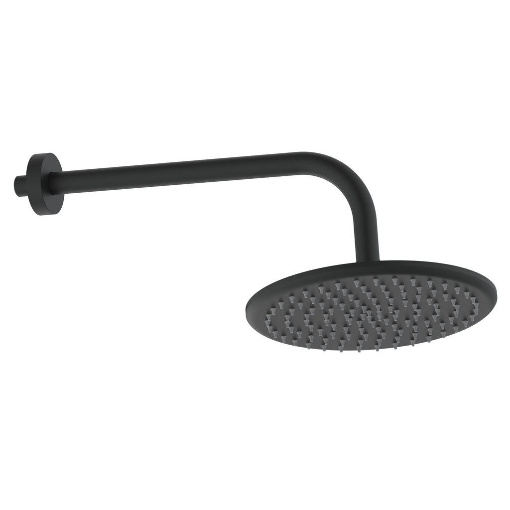 FR-498 - Forge Collection Shower Arm & Head Round - Matt Black image