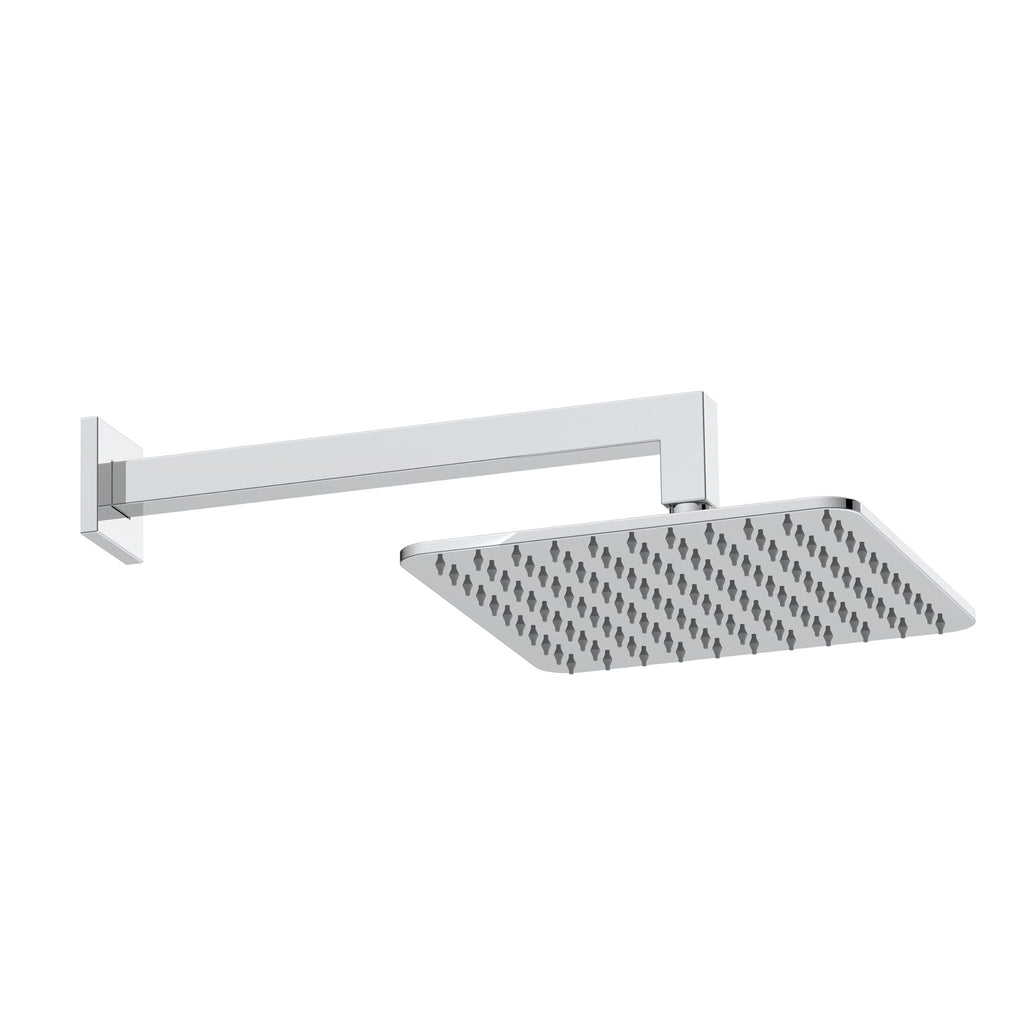FR-502 - Forge Collection Shower Arm & Head Square - Chrome image