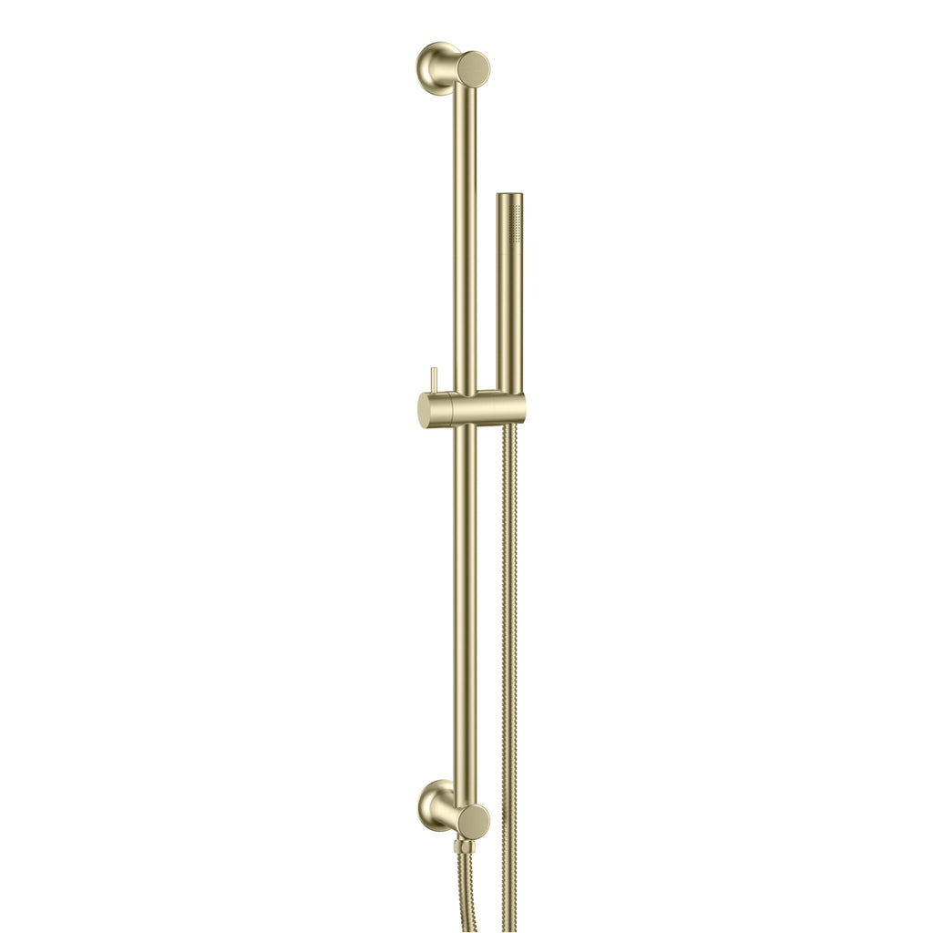 FR-553 - Forge Collection Riser Rail & Handset Inc Hoses - Brushed Bronze image