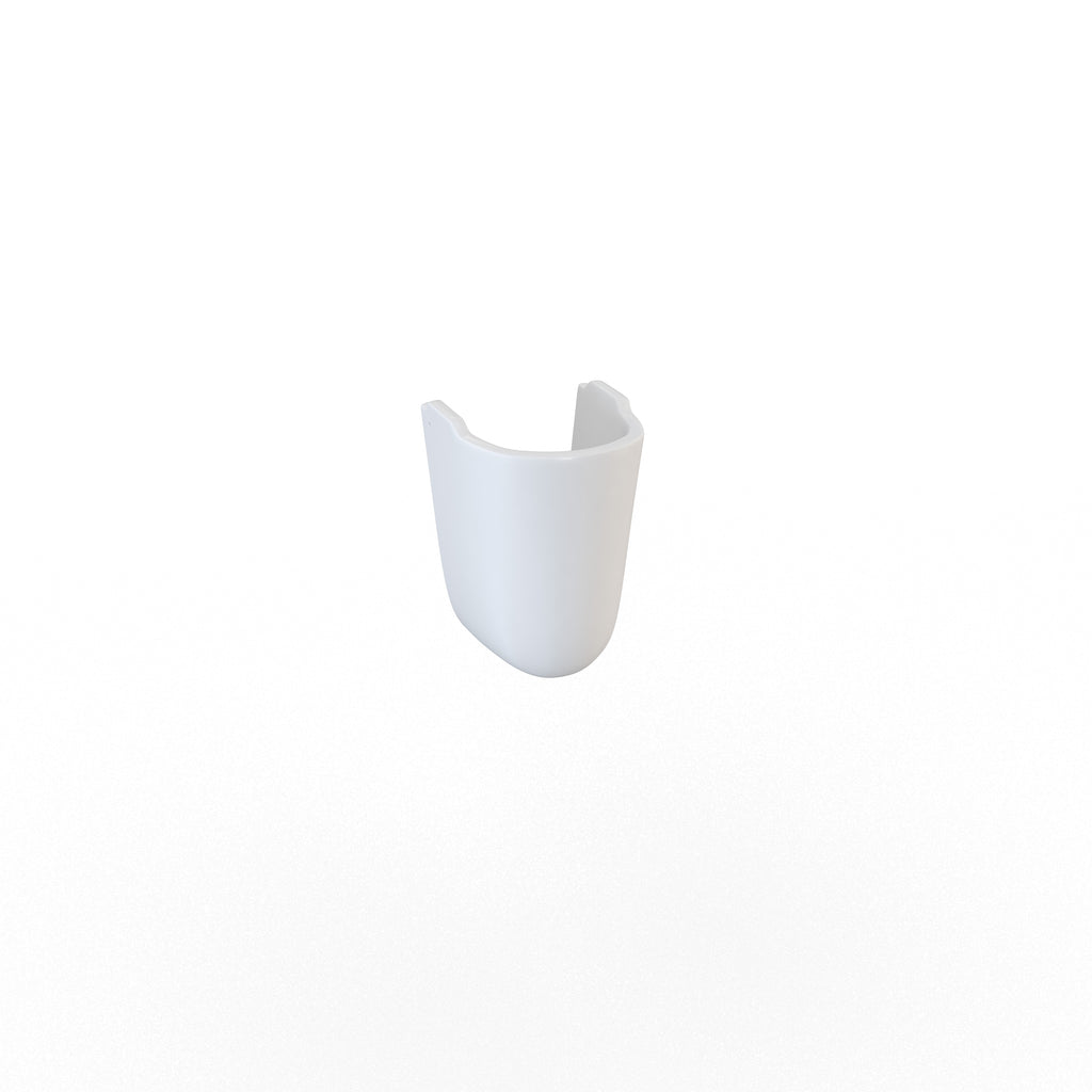 SWCE020 - Willen 350mm x 225mm Semi Pedestal - White image