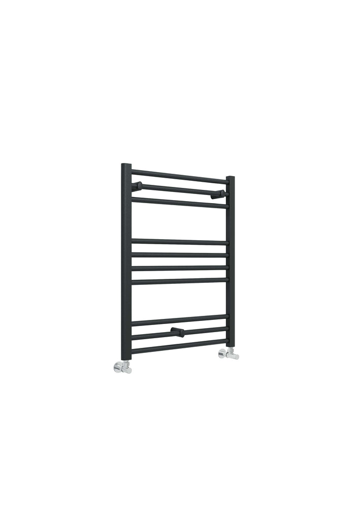 SWTW033 - Campbell Straight 800 x 600mm Towel Warmer - Anthracite image