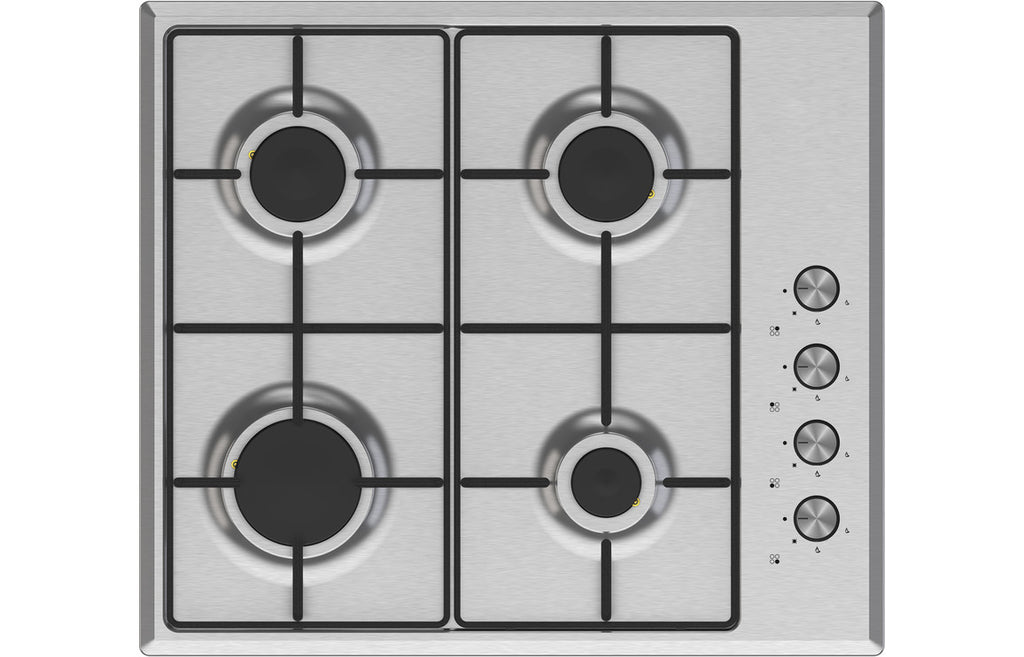 PRGH106 - Prima PRGH106 60cm Gas Hob (Enamelled) - St/Steel image