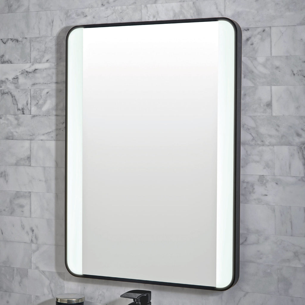 FR-1798 - Forge Collection Mono Soft Square Mirror W/Demister and Colour Change 500x700mm image