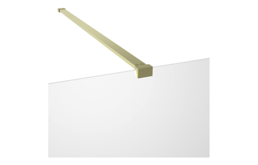HOTT108657 - Bocca Wetroom Side Panel Arm - Brushed Brass image