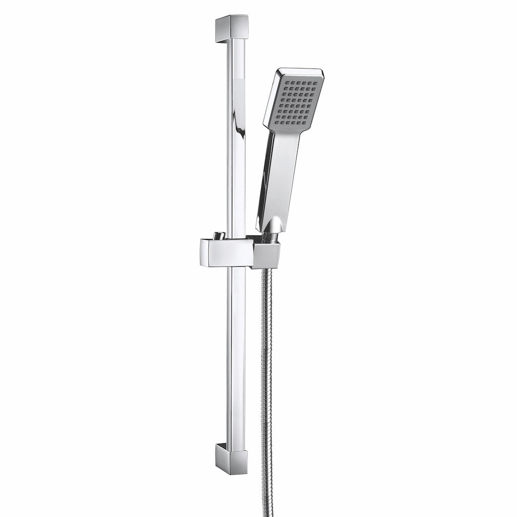 FR-596 - Forge Collection Square Slide Rail Kit with Paddle Handset image