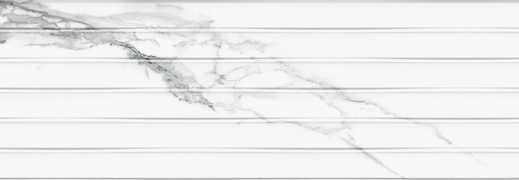 HTS0502 - Uyuni 900mm x 300mm x 8.7mm White Matt RLV Décor image