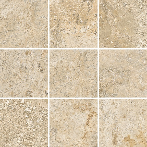 HTS0554 - Rapolano 298mm x 298mm x 6mm Caramel Mosaico (98 x 98 x 6 pcs) image