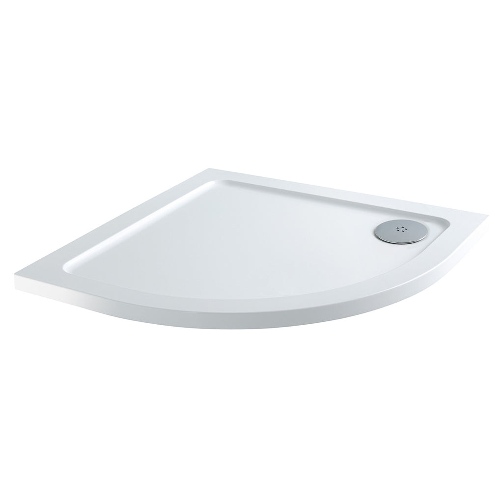 FR-958 - Forge Collection 800x800mm Quad 30mm Shower Tray White image