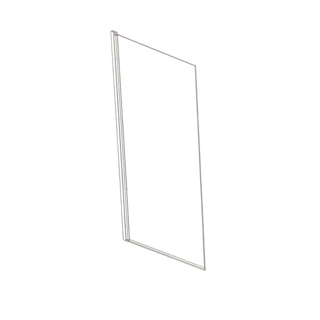 SWEN069 - Walton  6mm x 800mm x 1400mm Square Bath Screen image