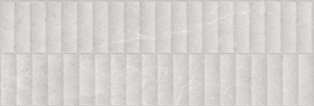 HTS0437 - Iconic  400mm x 1200mm x 10.8mm White Blind Décor image