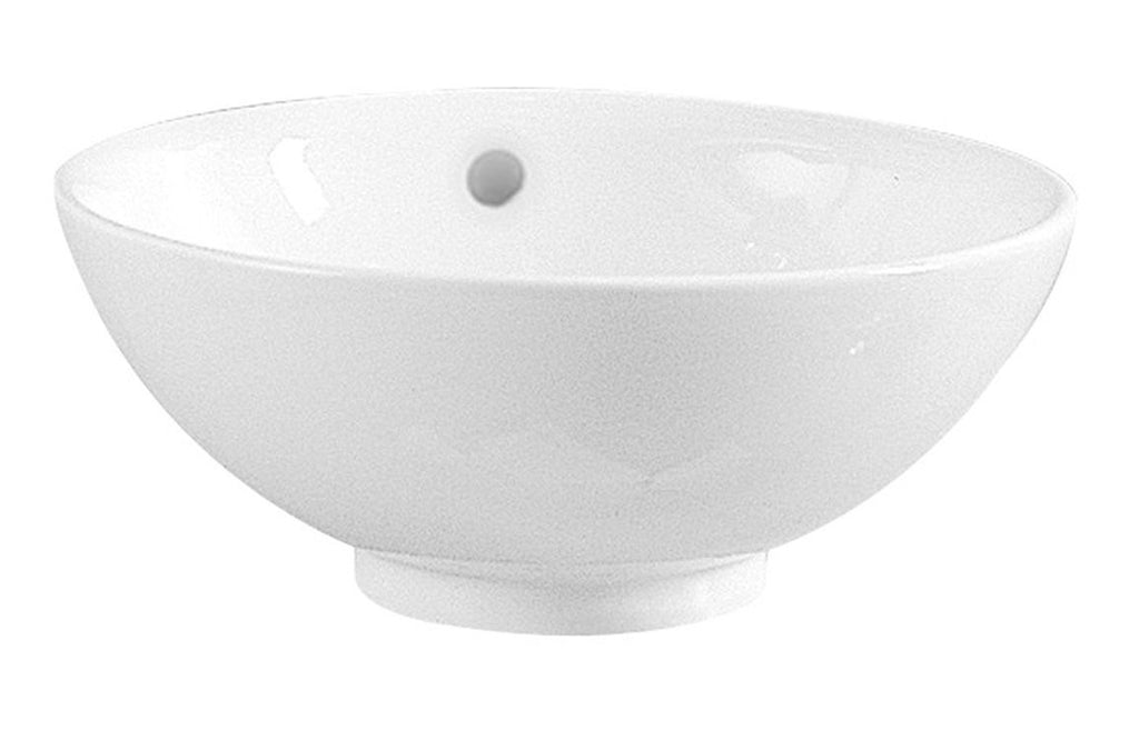 VTPB0002 - VitrA Options 430x430mm 0TH Basin w/Overflow - White image