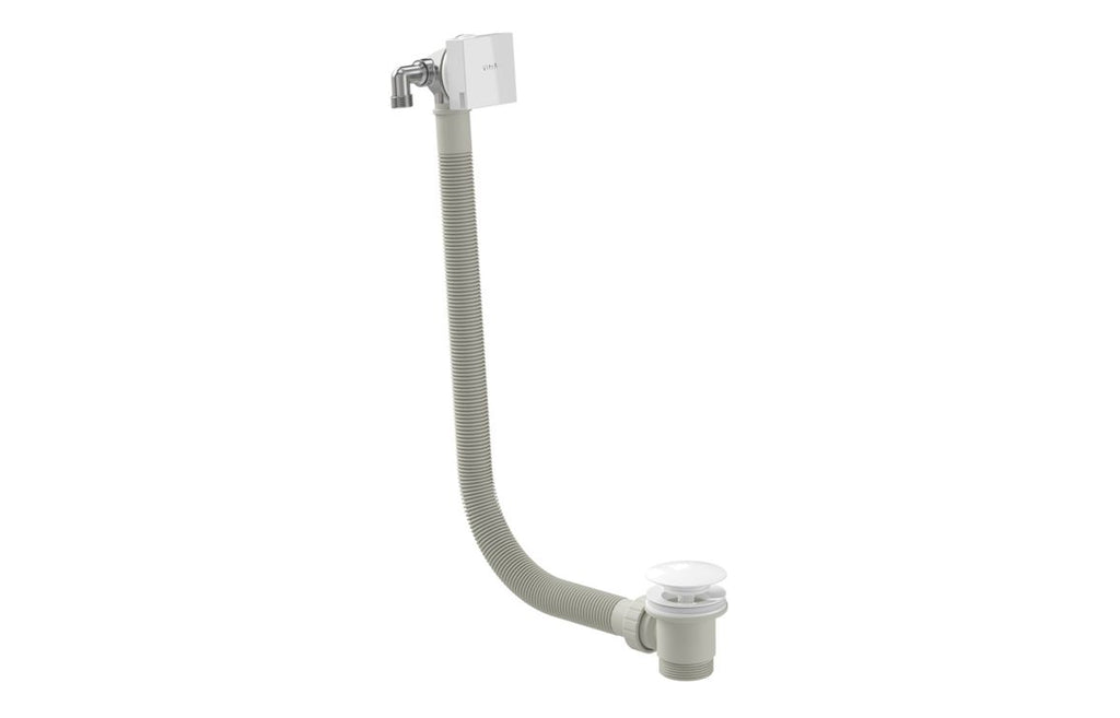 VTTB1060 - VitrA Square Bath Filler Waste - White image
