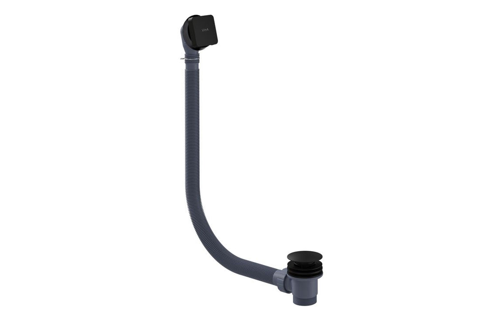 VTTW0010 - VitrA Square Bath Waste - Matt Black image
