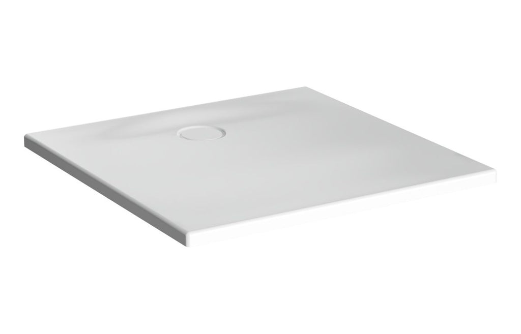 VTET9014 - VitrA Leaf 900mm x 800mm Rectangular Tray - White image