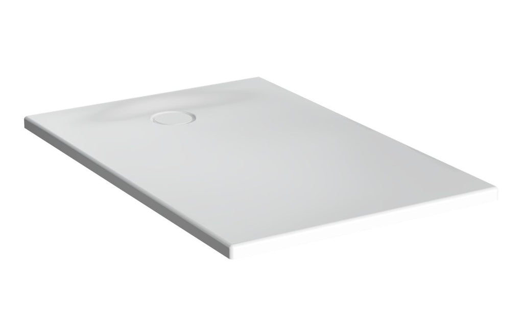 VTET1214 - VitrA Leaf 1200mm x 800mm Rectangular Tray - White image