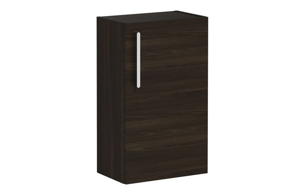 VTFT0448 - VitrA Root Flat 40cm 1 Door Slim Lower/Base Unit (RH Hinge) - Walnut image