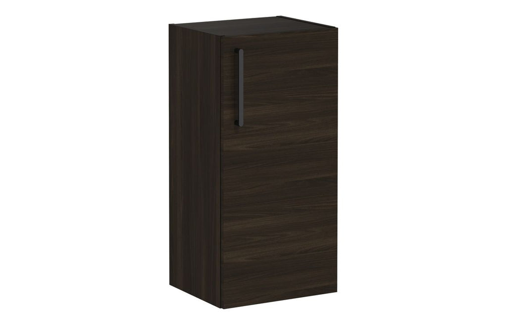 VTFT0408 - VitrA Root Flat 40cm 1 Door Lower/Base Unit (RH Hinge) - Walnut image